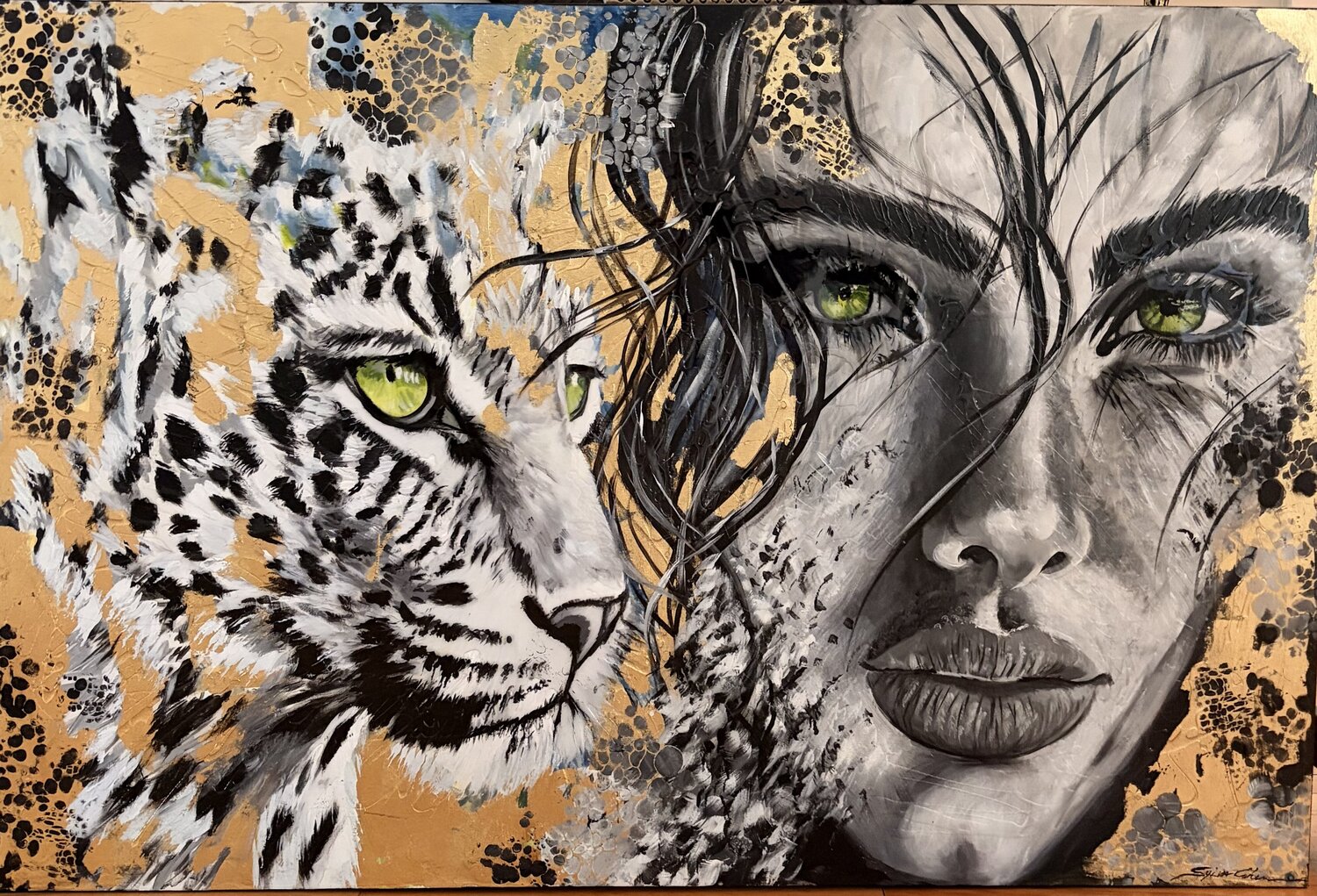 Wild Spirit Sylvia Cohen Original painting for sale