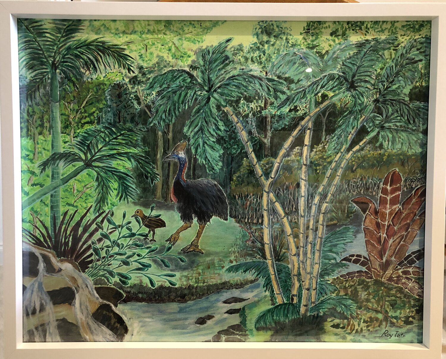 Daintree Bird Roy Tate Original painting for sale