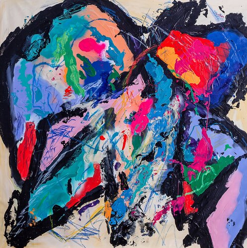 SELVA URBANA by Pink Morro, Painting for Sale on Select