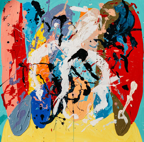 PETRA CRÀTER by Pink Morro, Painting for Sale on Select