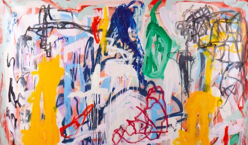 CASA ANGELS by Pink Morro, Painting for Sale on Select