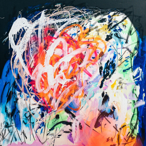 Silencio by Pink Morro, Painting for Sale on Select