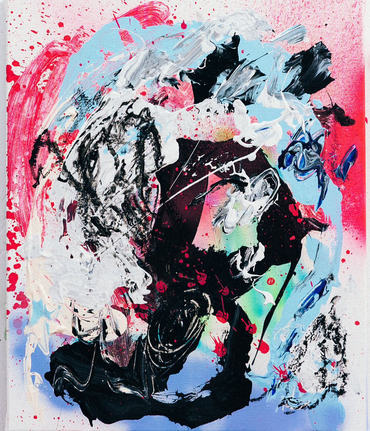 SUEÑO SOÑADO Pink Morro Original painting for sale