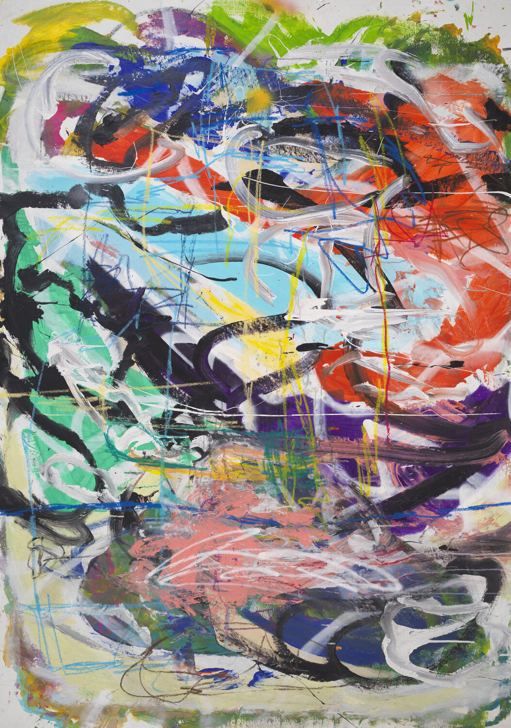 AXEL & SAVAGE Pink Morro Original painting for sale