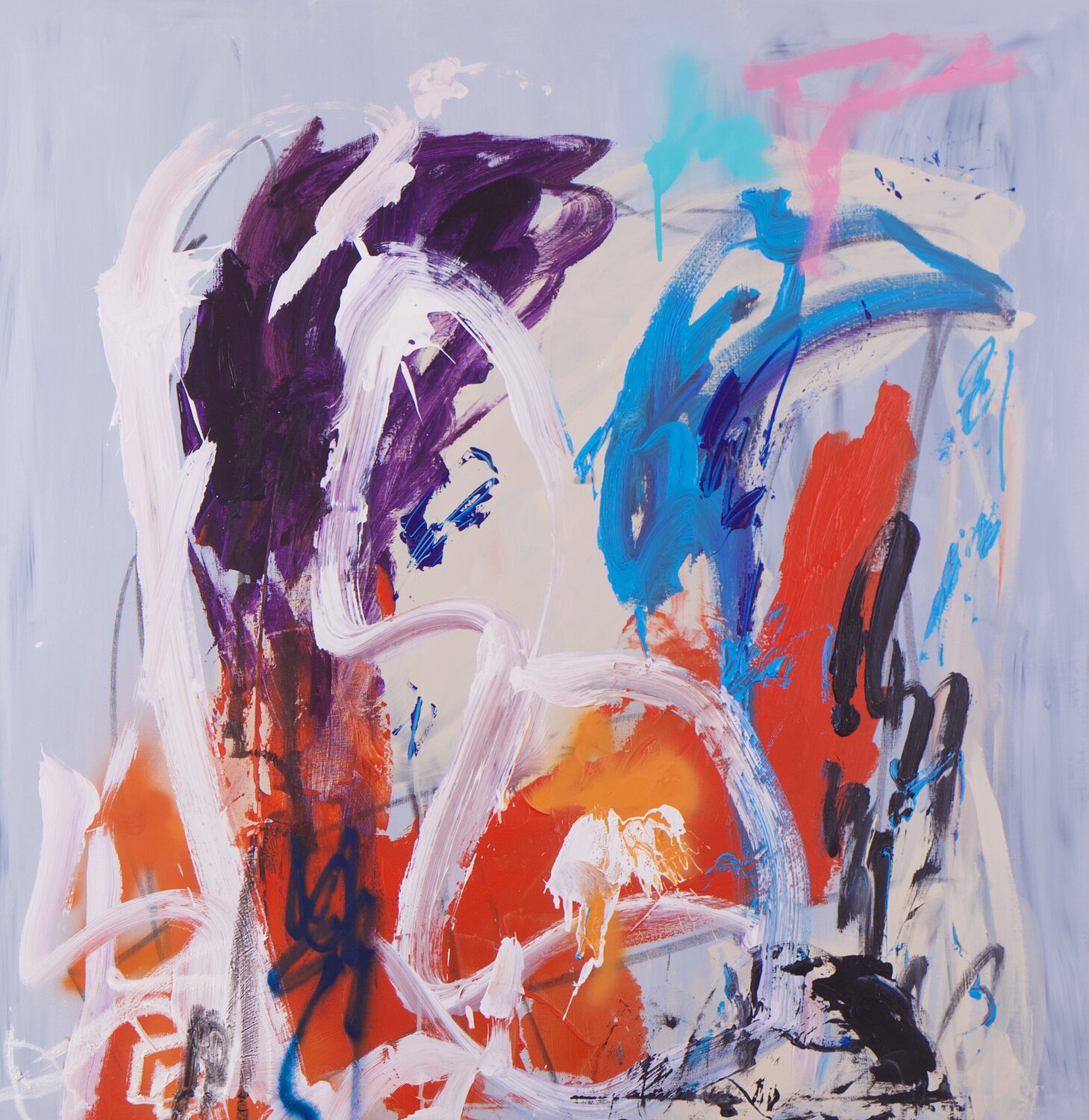NARCISO GUAPO Pink Morro Original painting for sale