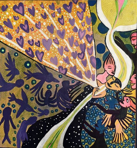 We are .... by Julia Brömsel, Painting for Sale on Select