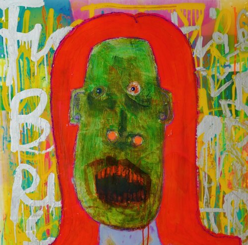 Frankenpony Girl by steven kolenik, Painting for Sale on Select