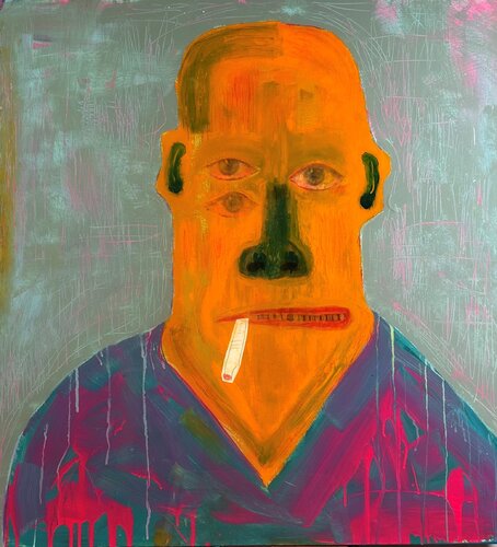 Could it be JT? by steven kolenik, Painting for Sale on Select