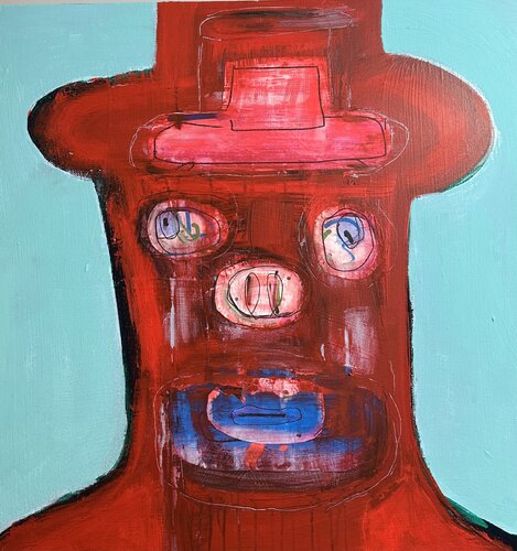 There are Pigmen in the Trees by steven kolenik, Painting for Sale on Select