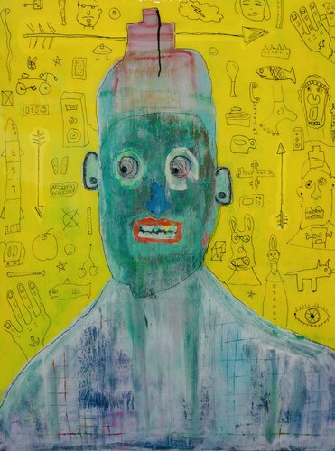 Trouble That Can't Be Named by steven kolenik, Painting for Sale on Select