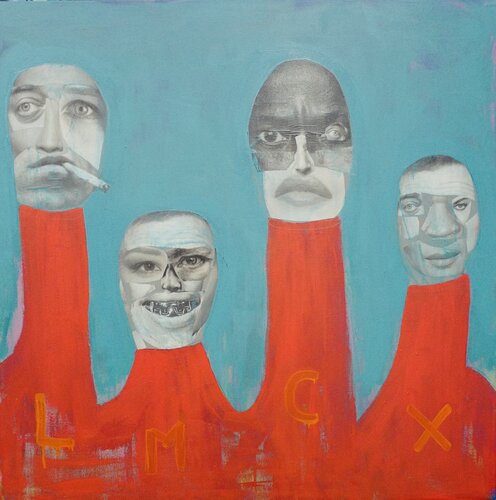 Three Amigos by steven kolenik, Painting for Sale on Select