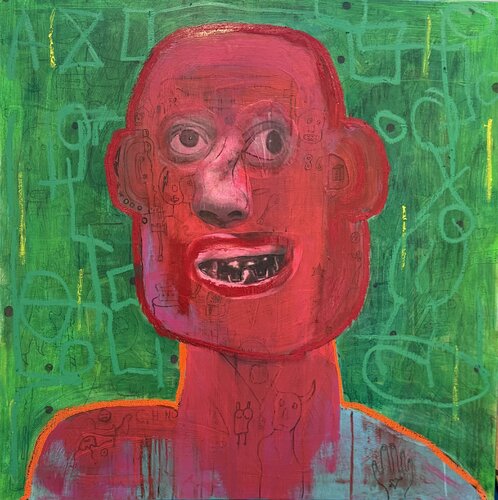 This Is Why I Dont Leave The House by steven kolenik, Painting for Sale on Select