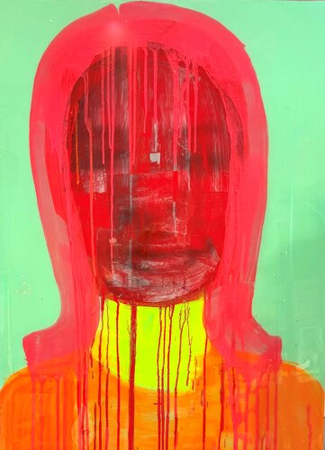 We Know You're Smokin' Where Ever You Are by steven kolenik, Painting for Sale on Select