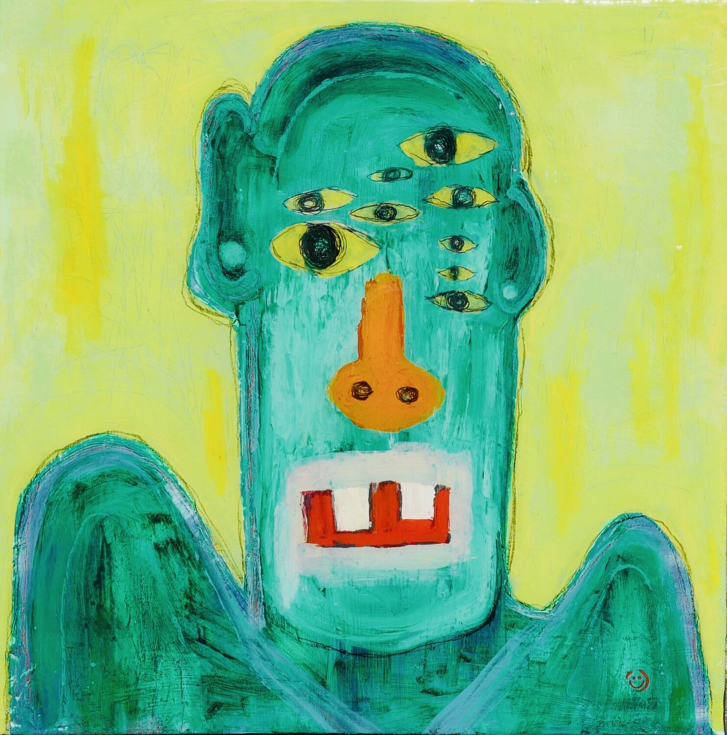 Life on Mars steven kolenik Original painting for sale
