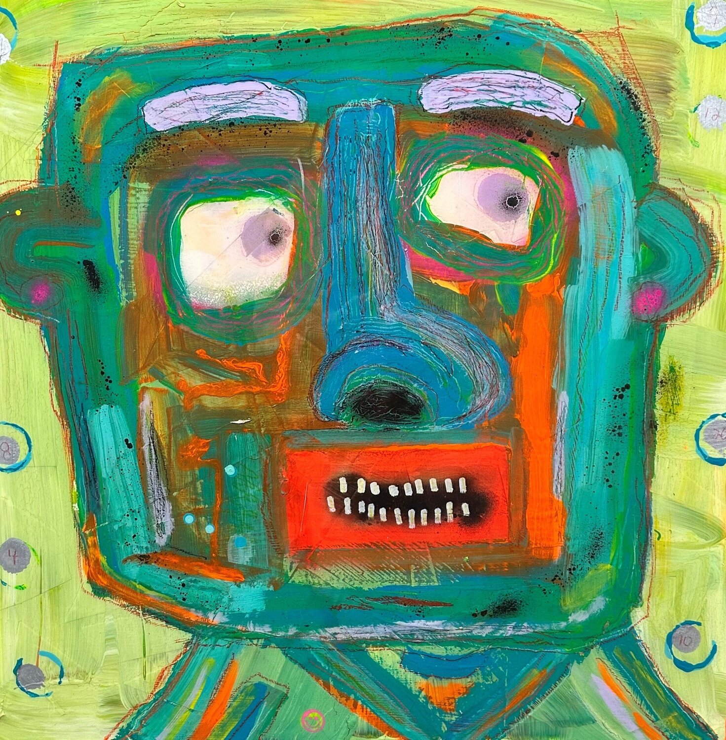 Hey Mikey! steven kolenik Original painting for sale