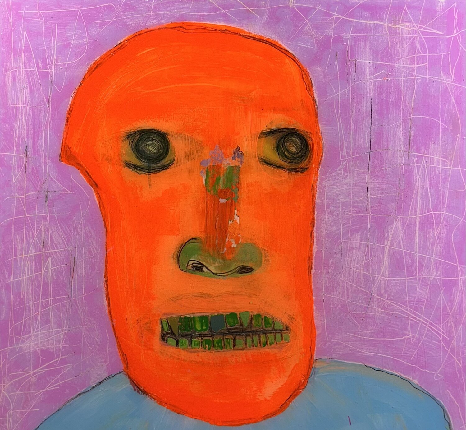 What Did You Expect? steven kolenik Original painting for sale