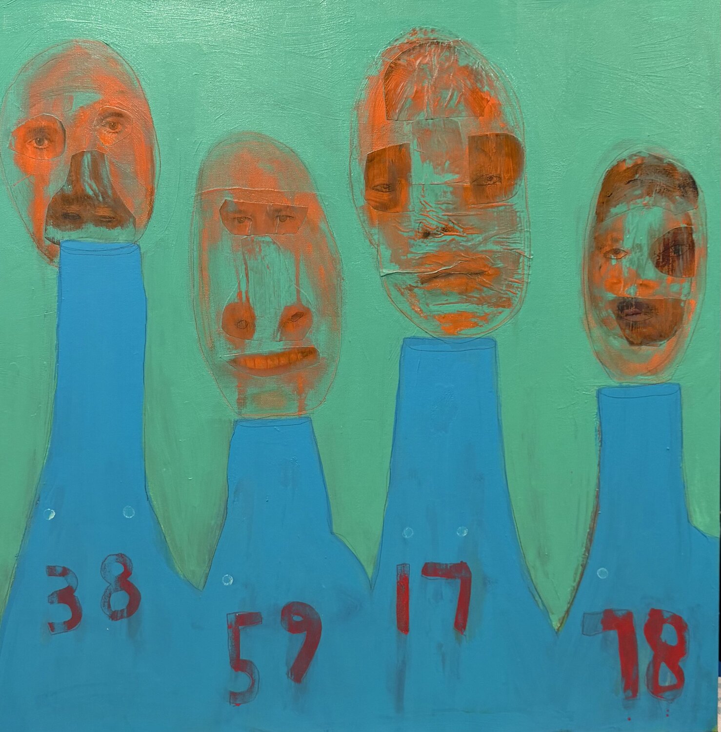 The Three Tenors steven kolenik Original painting for sale
