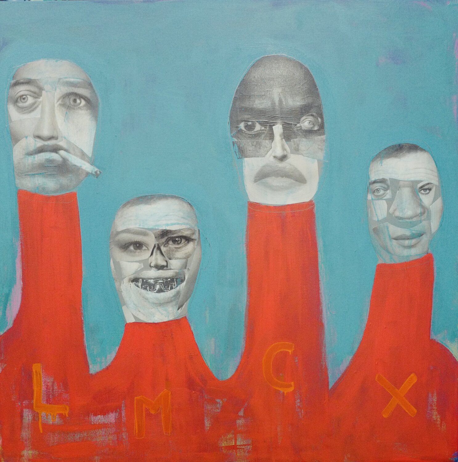 Three Amigos steven kolenik Original painting for sale