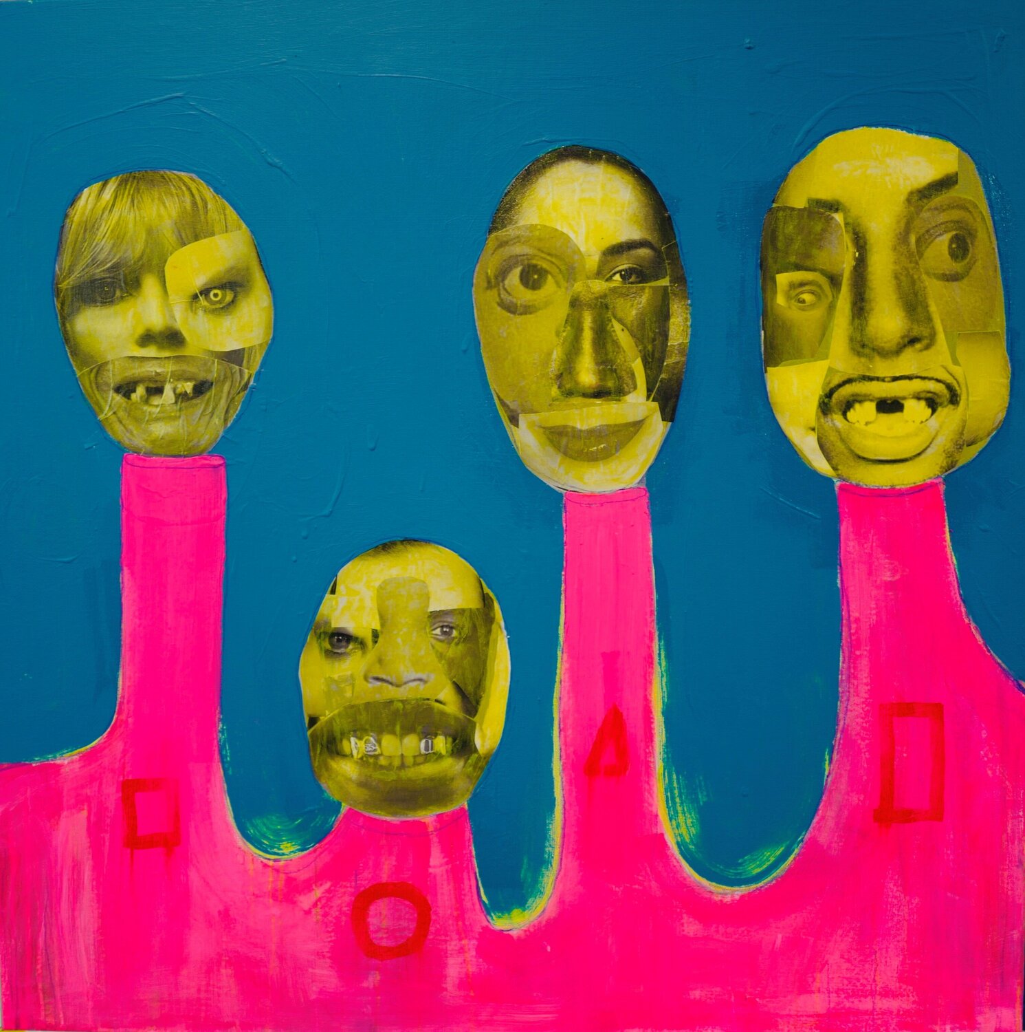 Three Little Pigs steven kolenik Original painting for sale