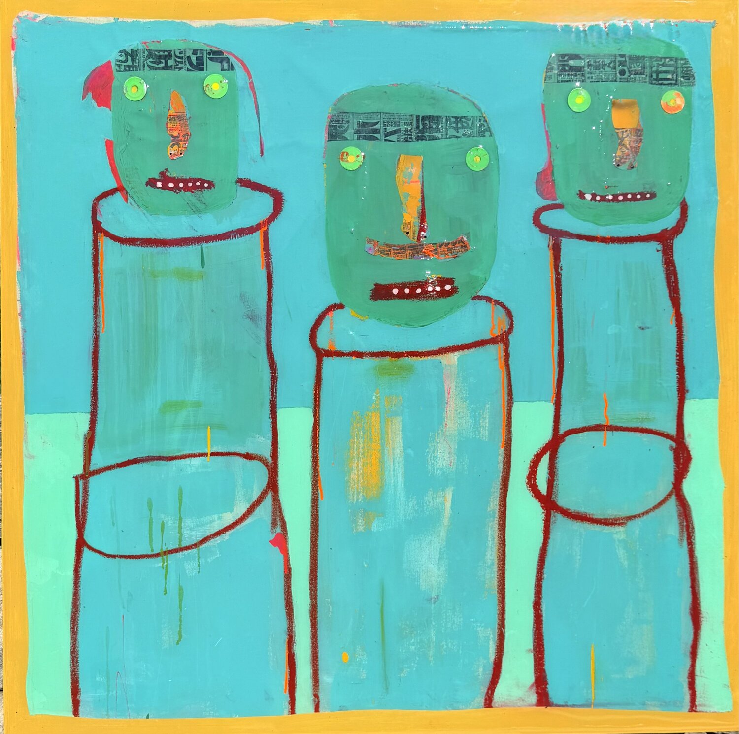 Extra Noodles Please steven kolenik Original painting for sale