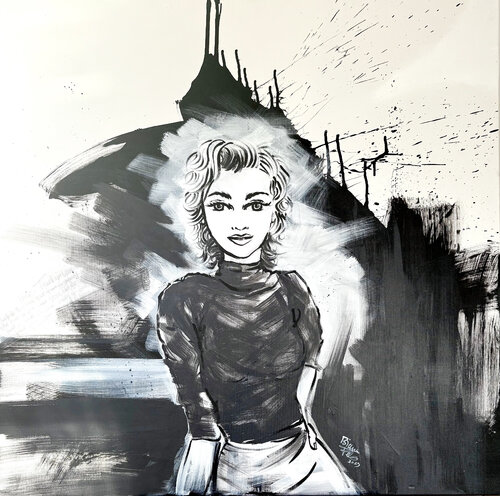 Beauty in me by Bianca Fels, Painting for Sale on Select
