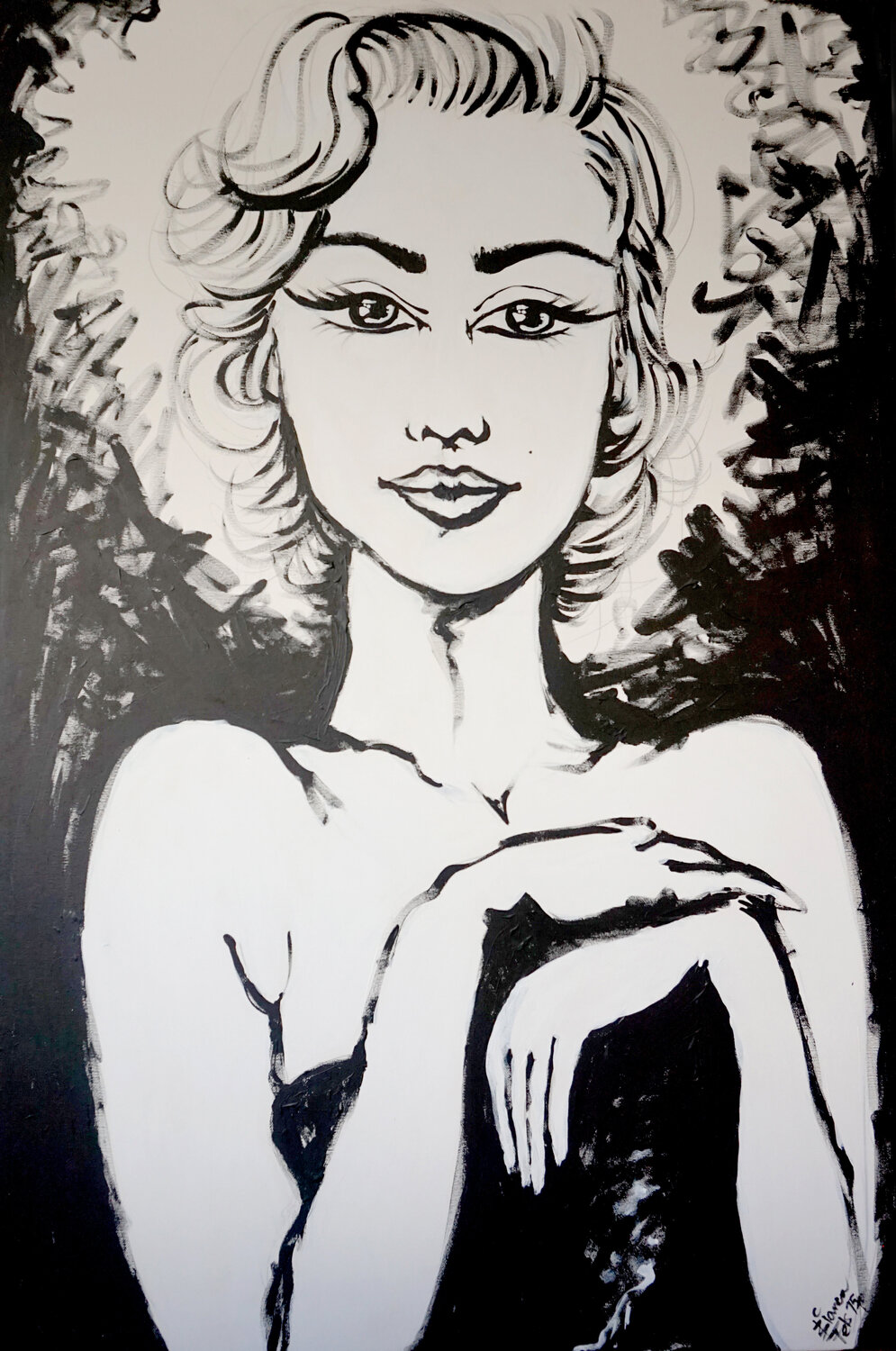 Marilyn Bianca Fels Original painting for sale