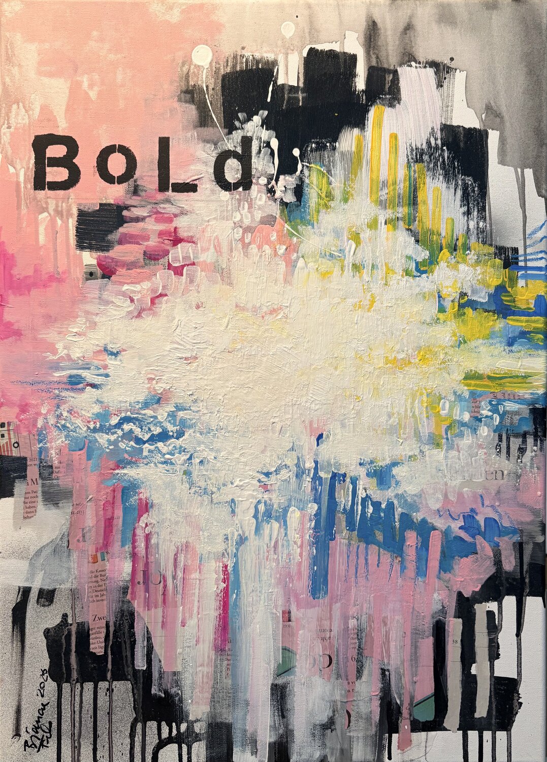 BOLD Bianca Fels Original painting for sale