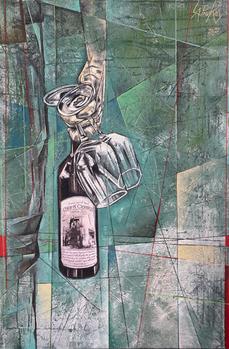 OMNIA BONA TEMPORE by Gabriella Prokai, Painting for Sale on Select
