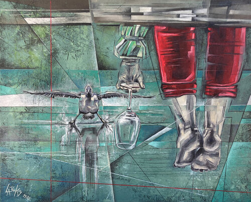 VENIS by Gabriella Prokai, Painting for Sale on Select
