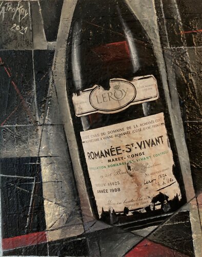 Année 1988 by Gabriella Prokai, Painting for Sale on Select
