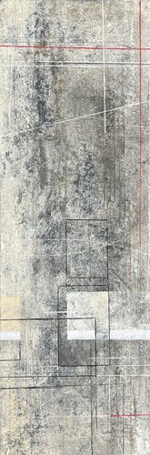 THE ECHO OF GEOMETRY 8 by Gabriella Prokai, Painting for Sale on Select