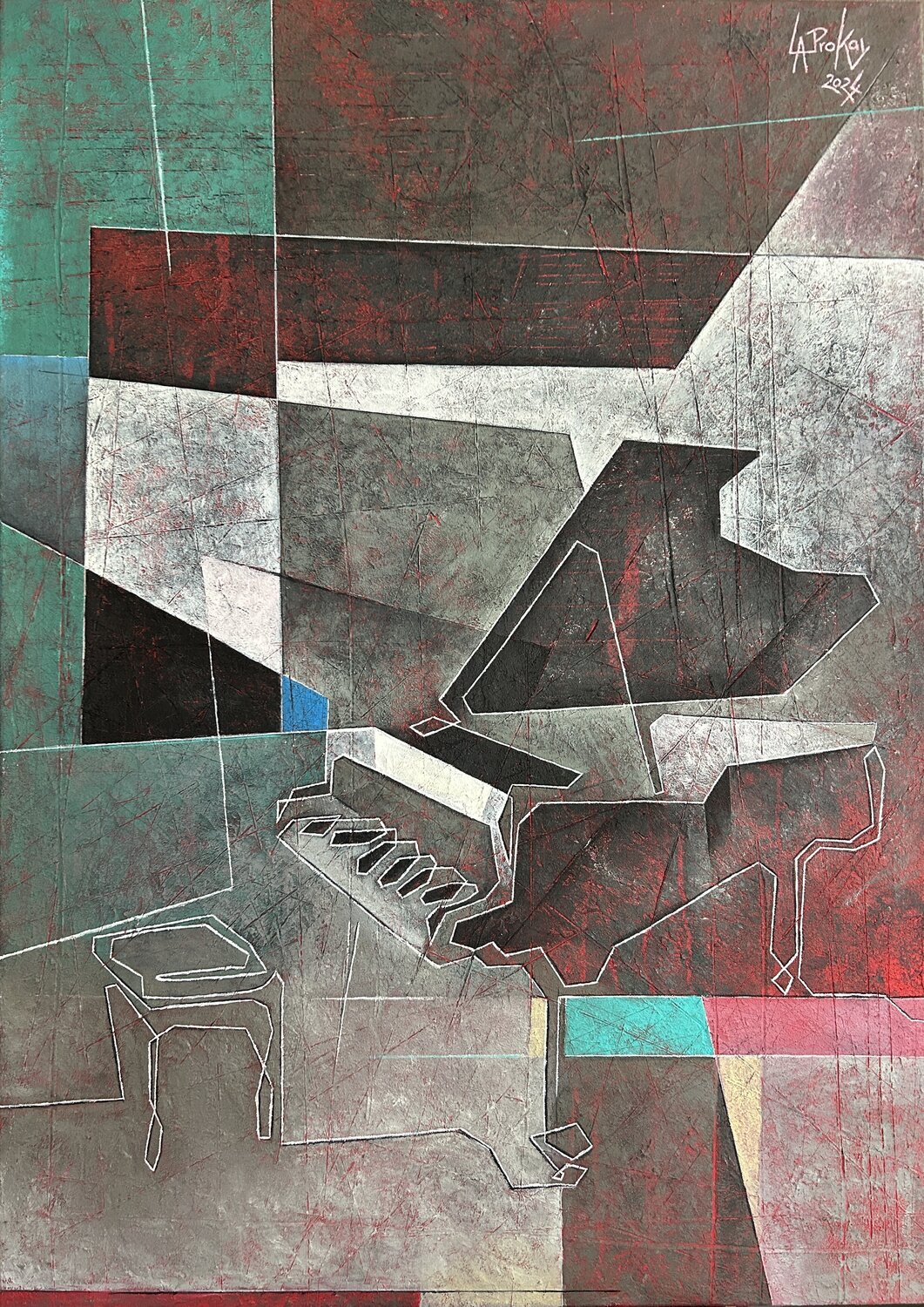 WING Gabriella Prokai Original painting for sale