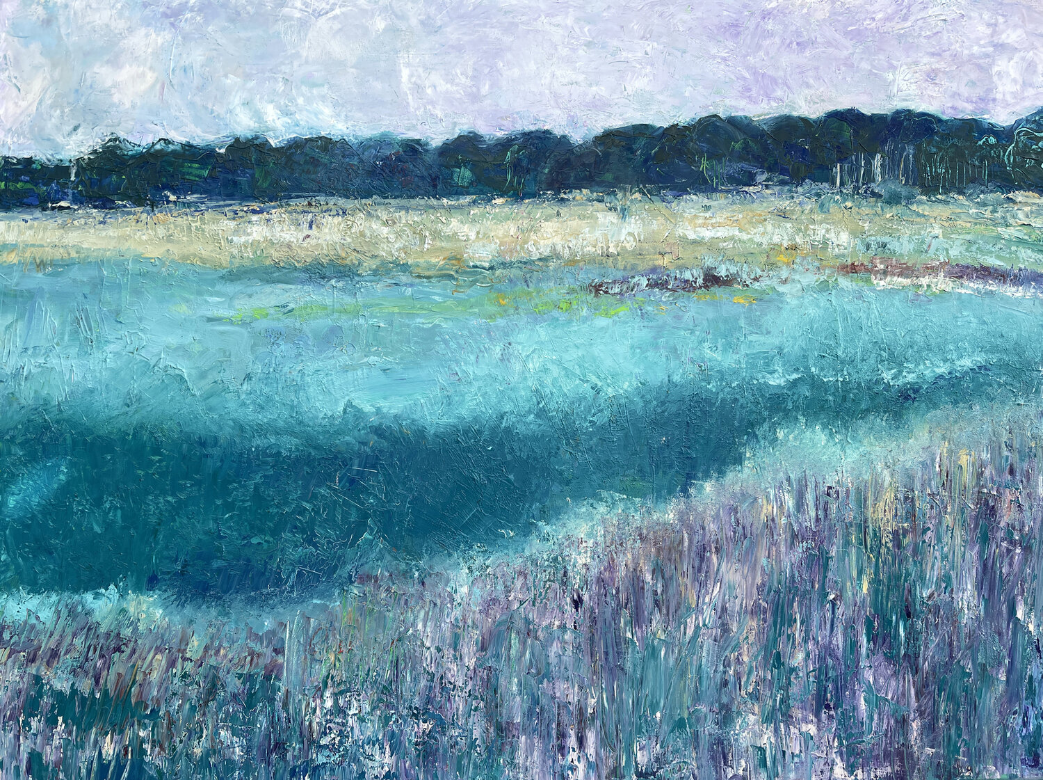 Normandie Angela Sommer Original painting for sale