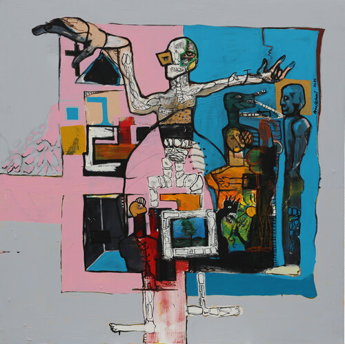 Sundays by Arian Hashani, Painting for Sale on Select