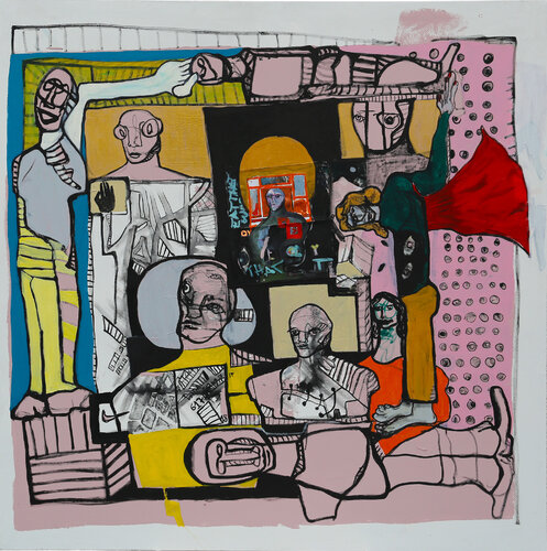 Eat the Worm by Arian Hashani, Painting for Sale on Select
