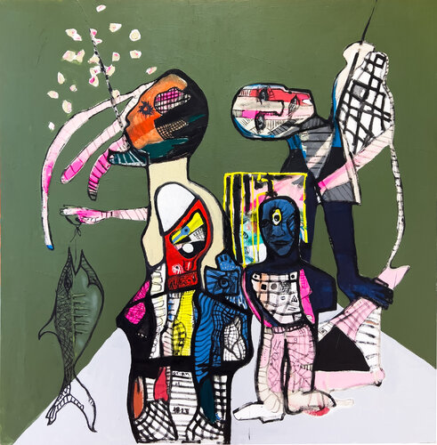 Unbekannt by Arian Hashani, Painting for Sale on Select