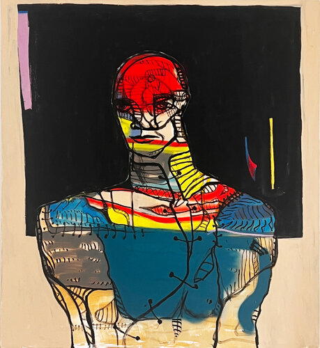 heads by Arian Hashani, Painting for Sale on Select
