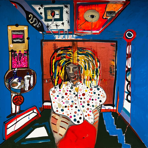 No Name by Arian Hashani, Painting for Sale on Select