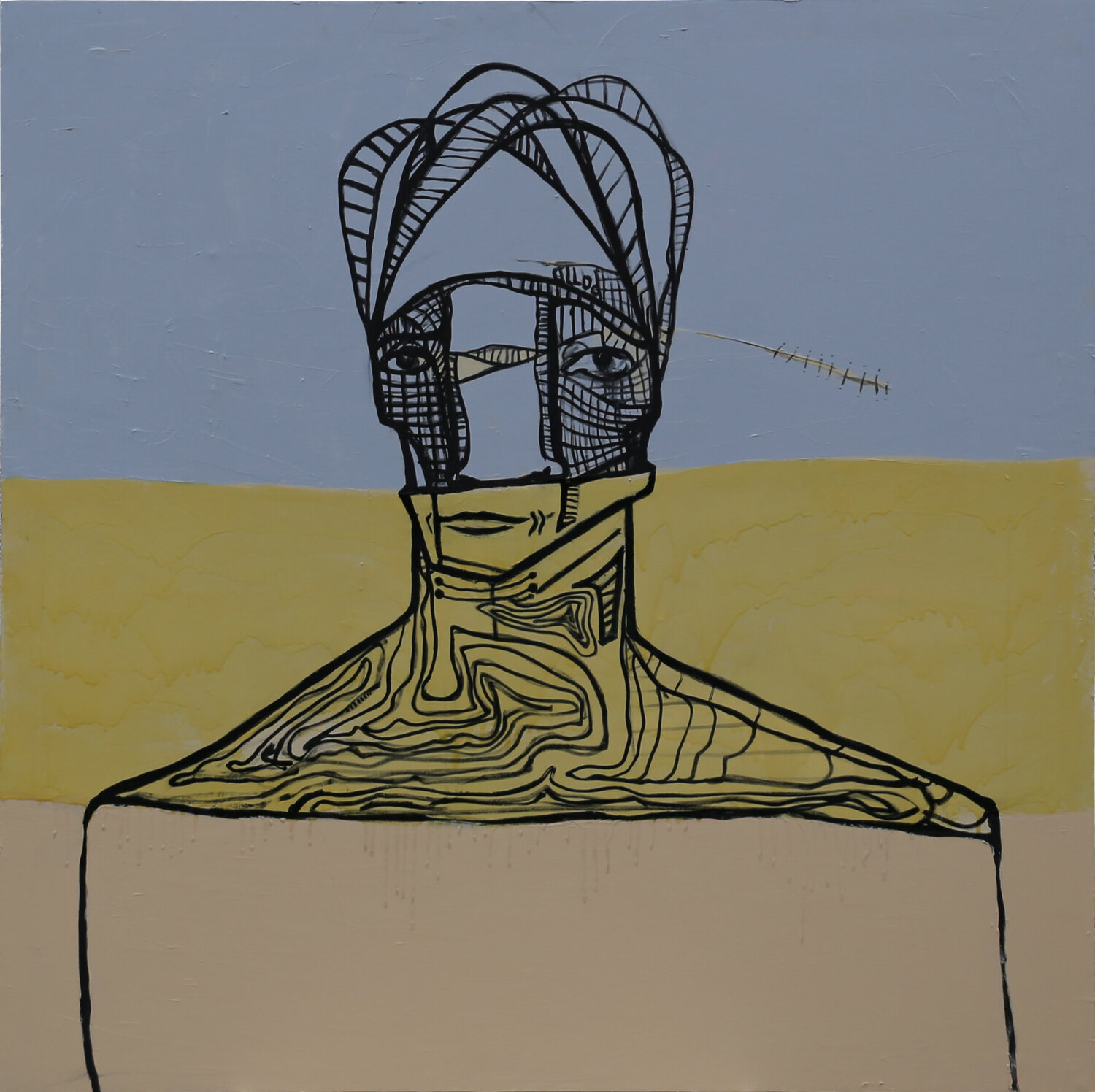 Still Head Arian Hashani Original painting for sale