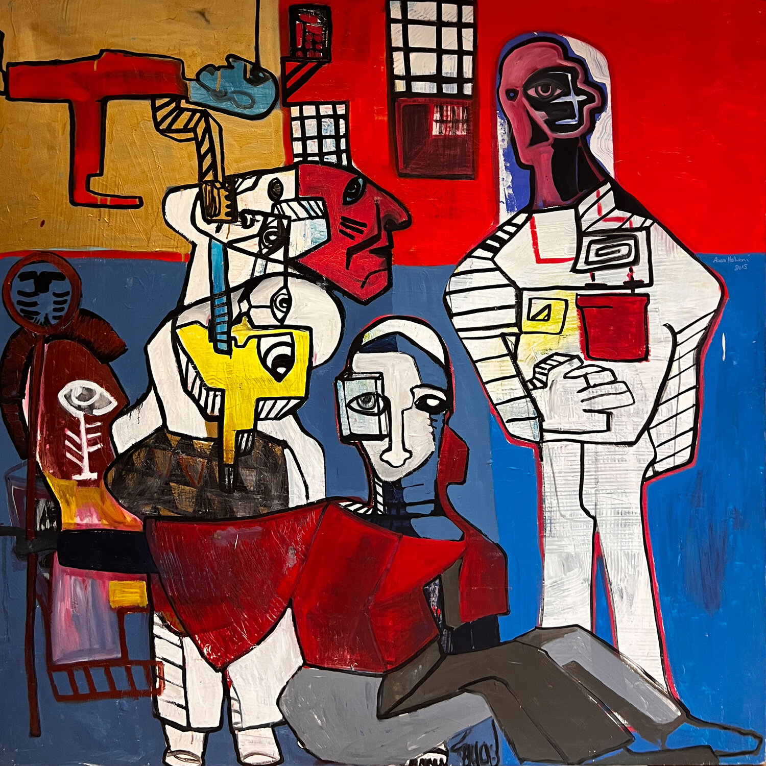 Femme Arian Hashani Original painting for sale