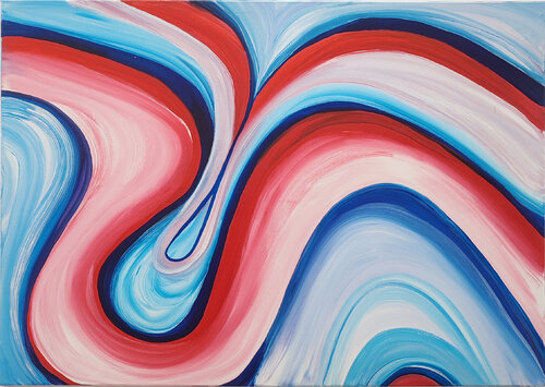 Fluire by Christina Ayer, Painting for Sale on Select