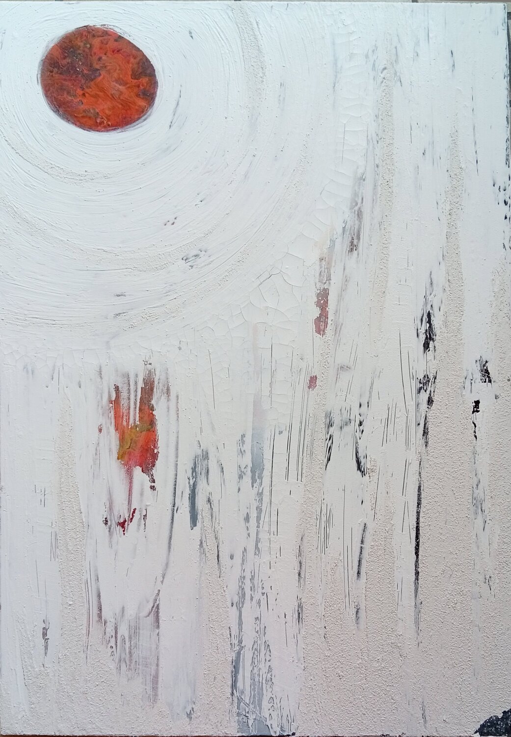 Blood Moon Christina Ayer Original painting for sale