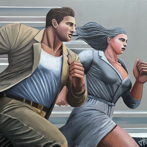 SPEED II by Tom Roy, Painting for Sale on Select