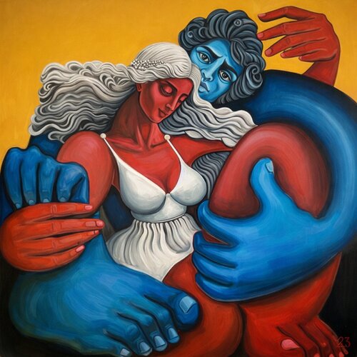 GIANTS by Tom Roy, Painting for Sale on Select