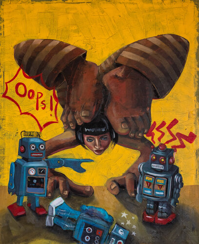 ZOE by Tom Roy, Painting for Sale on Select