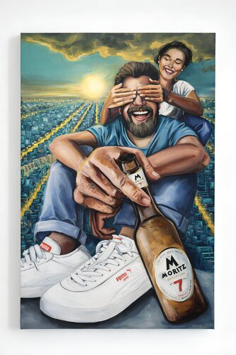 ZERO GRAVITY II by Tom Roy, Painting for Sale on Select