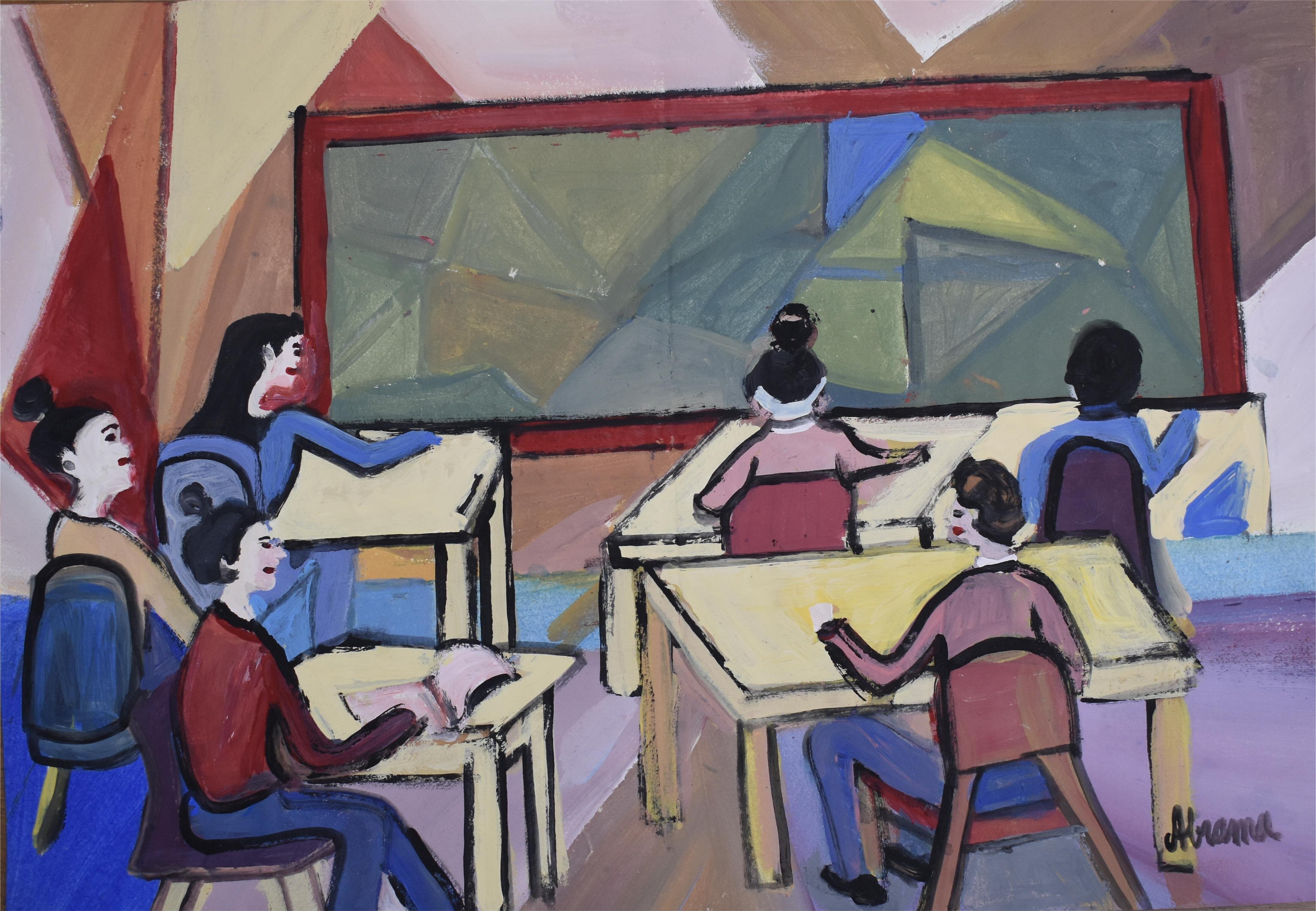 Topic Classroom paintings