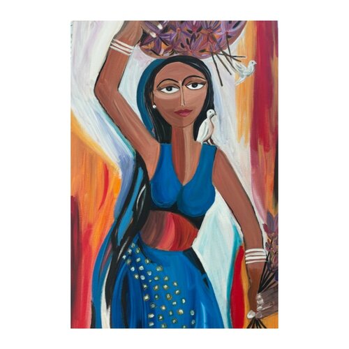 Sacred Flight by Tania Thenabadu, Painting for Sale on Select