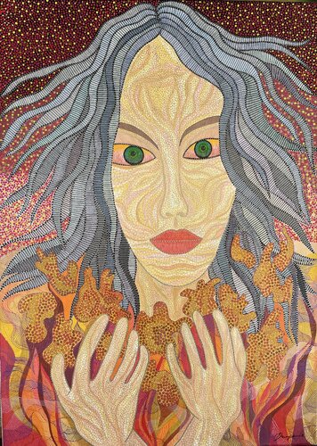 Amber Threshold by Dragana Olah, Drawing for Sale on Select