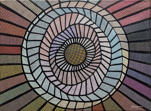 Expanding Light by Dragana Olah, Drawing for Sale on Select